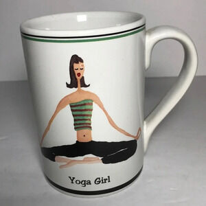 Santa Barbara Ceramic Design The Girls YOGA GIRL Mug